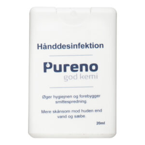 Hånddesinfektion m/glycerin 85% 20 ml